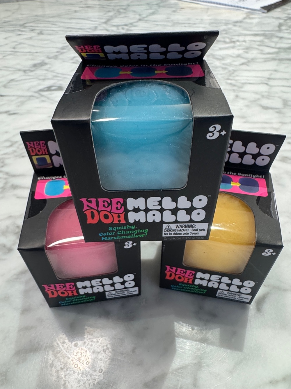 Needoh Mello Mallo full color set of 3